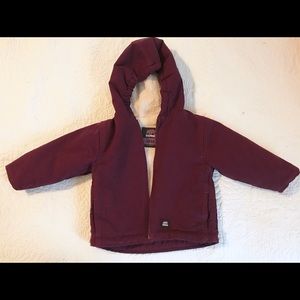 Berne Girls Eggplant Color winter coat. Never worn